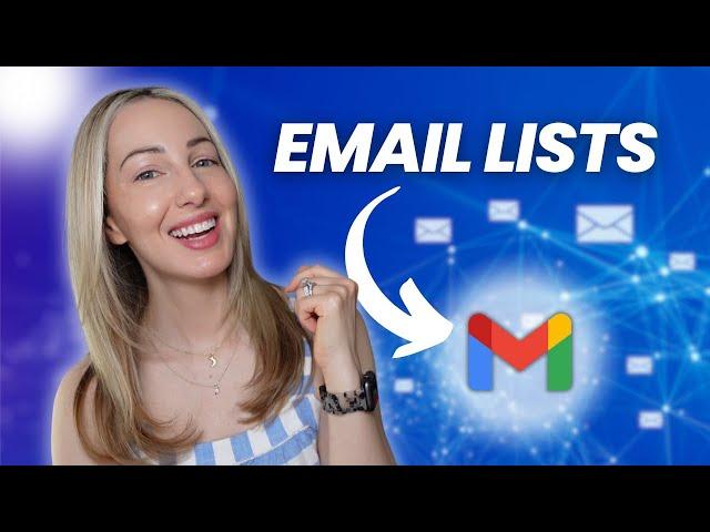 Gmail Tips: How to Create an Email List in Gmail