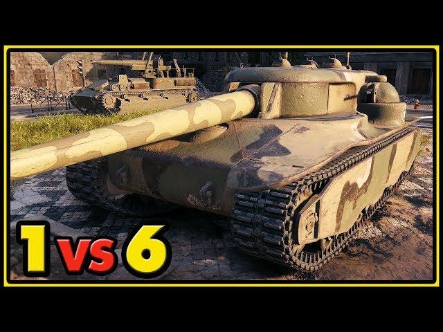 T28 Concept - 12 Kills - 1 vs 6 - World of Tanks Gameplay