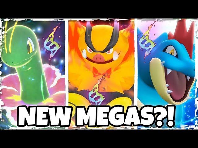 Mega Pokemon are BACK! Predictions on Starter Pokemon final forms! Pokemon Legends ZA