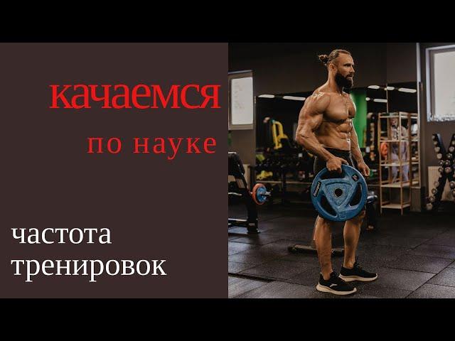 Качаемся по науке: Частота тренировок (сколько раз в неделю тренироваться)