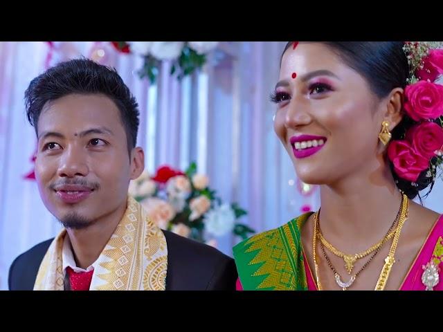 Bodo weeding reception video Rinki Islary and Manaranjan Goyary cinematic video//Date-02/09/2022//