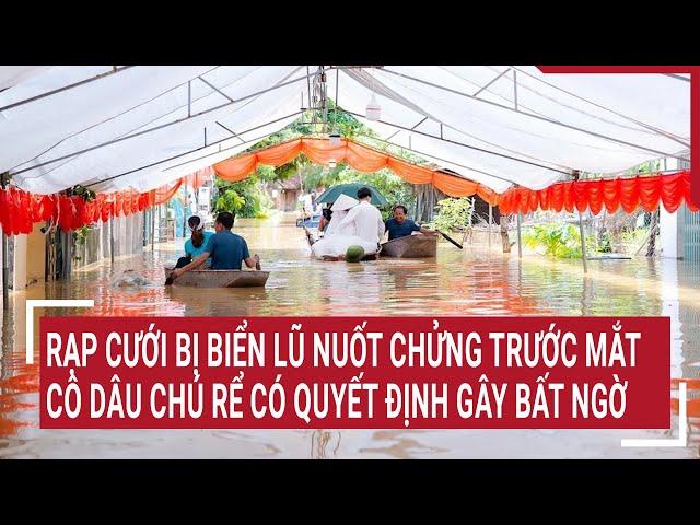 Wedding hall floods, couple makes bold decision | Today’s issue