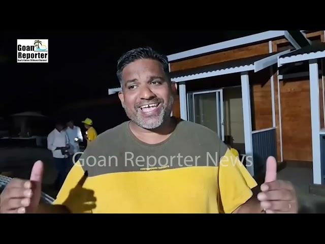 Caesar Fernandes Builds Eco-Friendly Wooden House at Dr. Shyama Prasad Mukherjee Stadium in 12 Hours