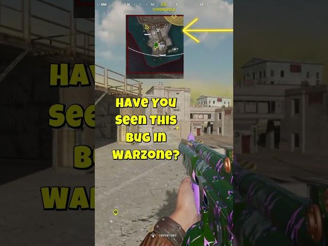 Warzone Mini Map Bug #warzone #callofduty