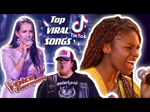 MOST VIRAL TIKTOK-SONGS of TVOG 2023  | The Voice of Germany