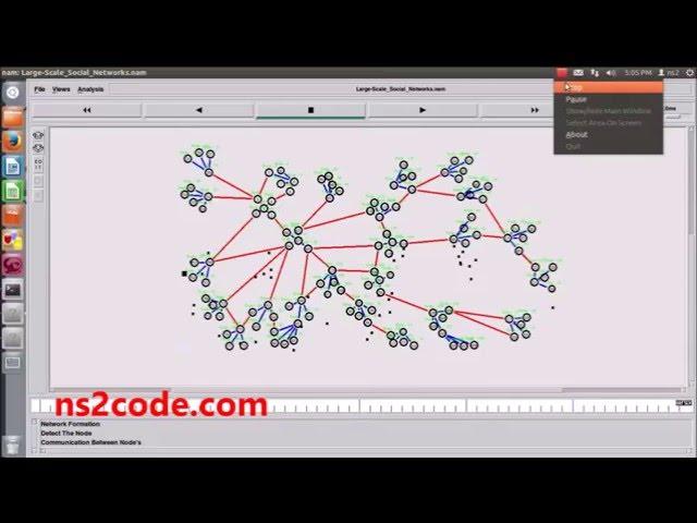 Large Scale Social Networks using NS2 Simulator | NS2 Projects