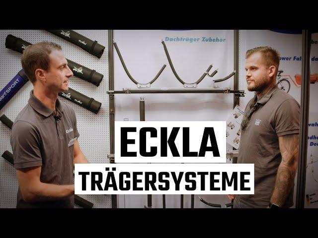 Vorstellung der verschiedenen Dachträgersysteme von Eckla/Varuna, Made in Germany. Kajakguru Berlin