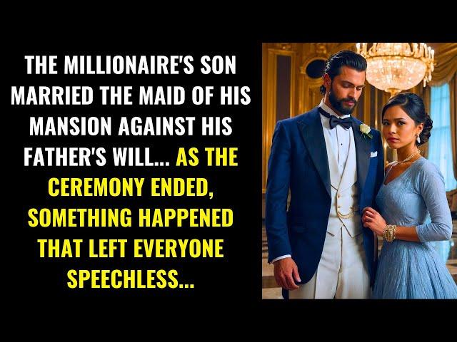 THE MILLIONAIRE'S SON MARRIED THE MAID, BUT WHAT HAPPENED SHOCKED EVERYONE...