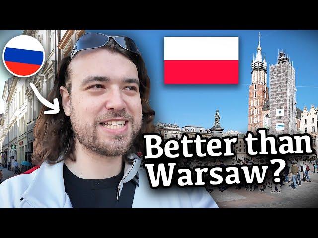 First time in KRAKOW  Russian reacts to Poland