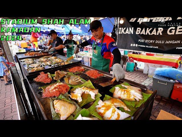 Bazar Ramadan Stadium Shah Alam 2024 | Bazaar Ramadhan | Malaysia Street Food | 2024集市斋戒月