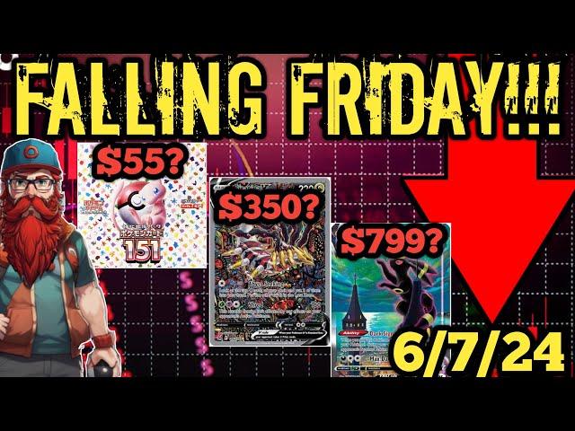 POKEMON FALLING FRIDAY! Weekly Investing & Collecting Market Update! 6/7/24