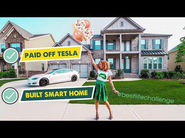 HOW I PAID OFF MY TESLA IN 1 YEAR and BUILT A SMART HOME!