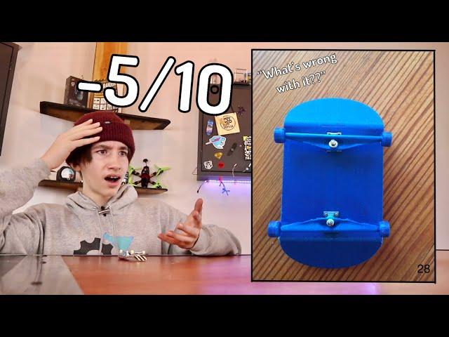 I Rated My Subscribers Fingerboards 1-10 **PART 6**