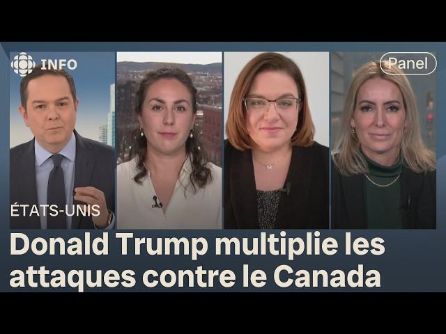 Donald Trump menace encore le Canada | Zone Info