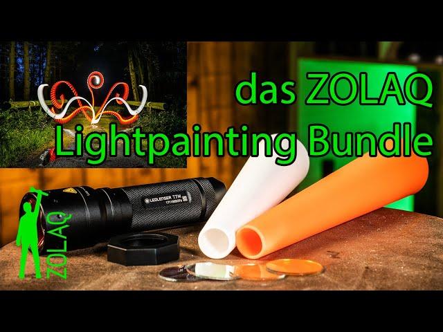 das ZOLAQ Lightpainting Bundle powered by Ledlenser - das Set für alle Lichtmaler