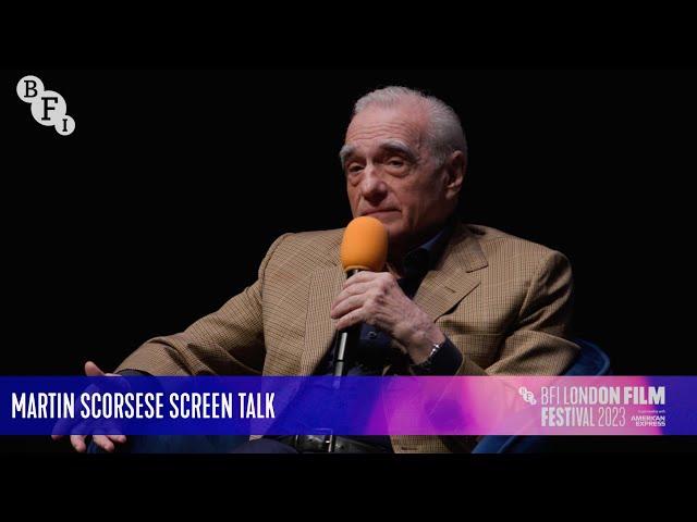 Martin Scorsese interviewed by Edgar Wright | BFI London Film Festival 2023 Screen Talk