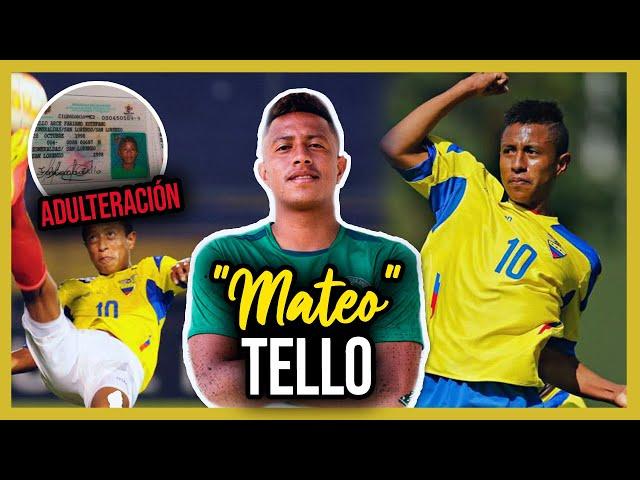 "Llorando, TUVE que confesar TODO" Mateo TELLO  "El MESSI Ecuatoriano"| HISTORIA Galeria del Gol