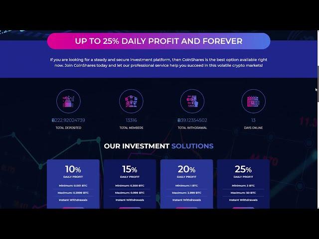  Buy HYIP Templates For Gold Coders - RTM029 