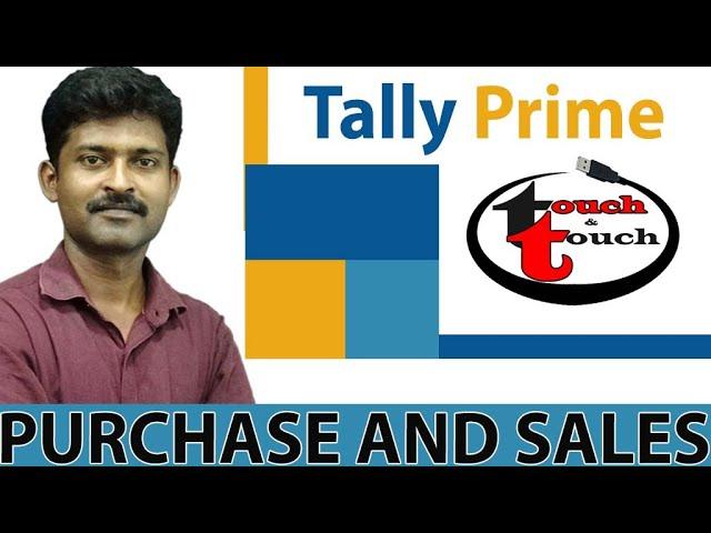 Purchase and Sales Tally Prime | tamil