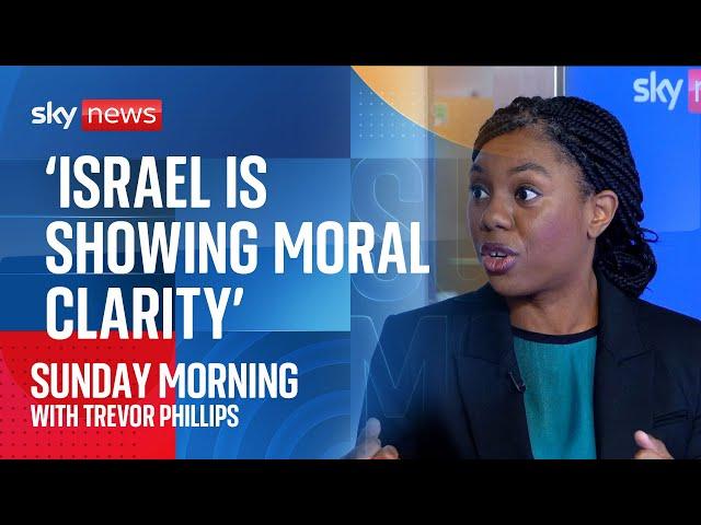 Kemi Badenoch: 'Israel is showing moral clarity in dealing with its enemies'