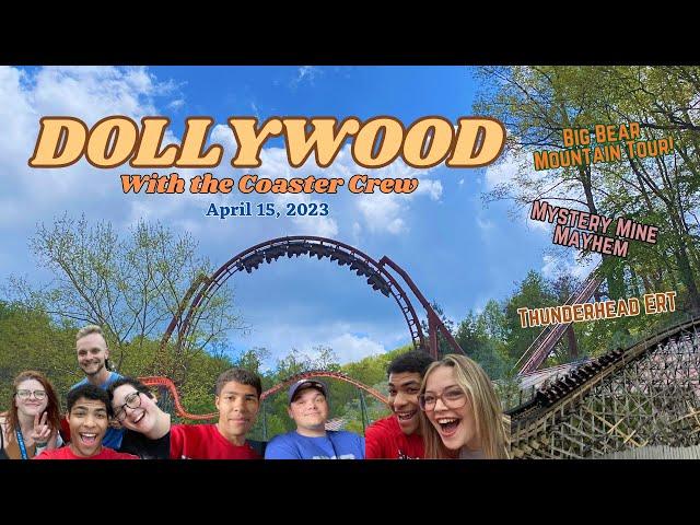 Coaster Crew at Dollywood! | April 15, 2023 | Vlog