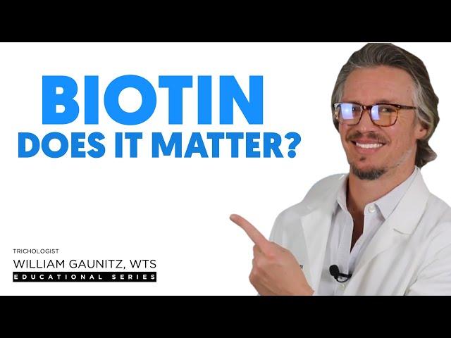 Question and Answer: Biotin for hair loss? Does it matter?