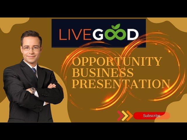 LiveGood  Opportunity Business Presentation in English