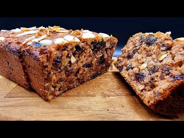 Make This Diet Cake With Oats, Yogurt And Prunes! Delicious and healthy! No Sugar!