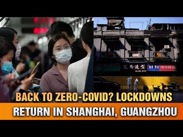 Back to 2021? Fear of Lockdowns Rises in Shanghai and Guangzhou as Drivers Are Sealed In!