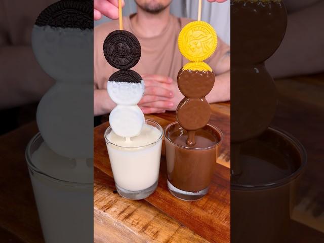 How to eat CHOCOLATE COOKIES with your best friend properly? ️| CHEFKOUDY
