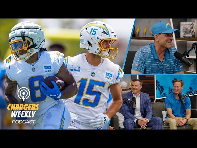 Jim Harbaugh On Rookies & 2025 Training Camp | LA Chargers