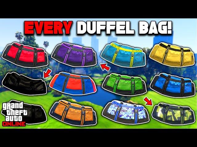 How To Get Every Duffel Bag In Gta 5 Online SOLO For All Consoles! (No BEFF)