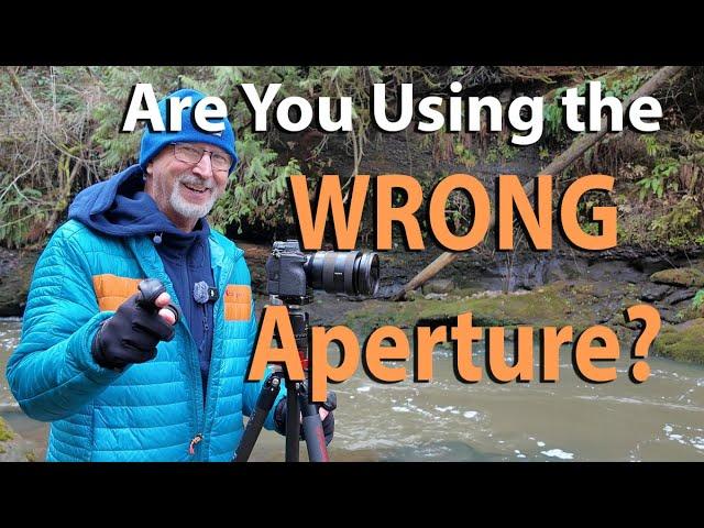 Are you using the wrong aperture? | How to get the sharpest images #depthoffield, #fstop,