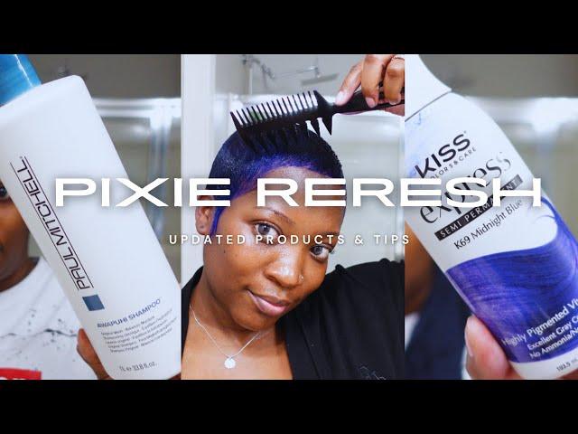 Pixie Hair Refresh! Updated Products and Tips 2024 | Ayana Abakah