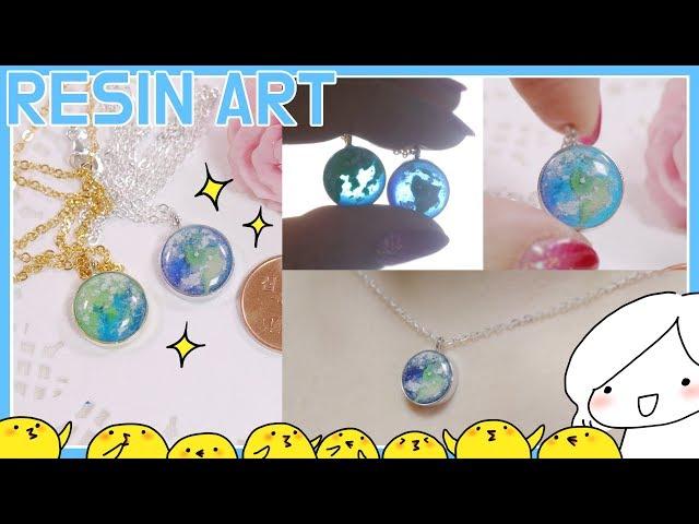 [Resin Art] Earth Necklace ENG SUB - Dalchi