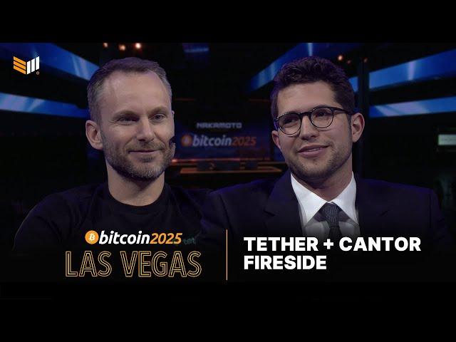 Tether & Cantor: Bitcoin 2025 Fireside Chat w/ Paolo Ardoino & Brandon Lutnick