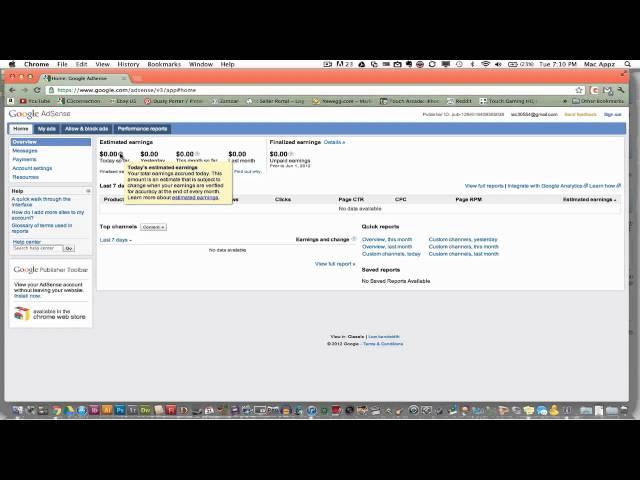 How To Set Up a Google Adsense Account and Receive Payment From Google