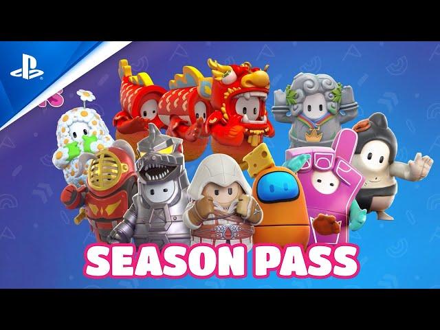 Fall Guys: Ultimate Knockout | 'Free For All' Season Pass Trailer | PS5, PS4
