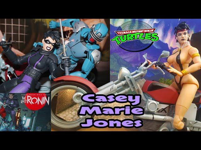 NECA Last Ronin CASEY MARIE with Motorcycle is BAD ASS | TMNT Review