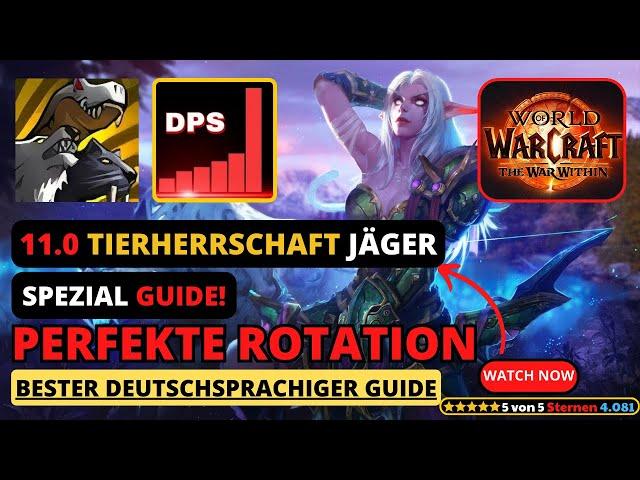 NEU! Patch 11.0 TWW Tierherrschaft Jäger Guide #thewarwithin #wow #Tierherrschaft