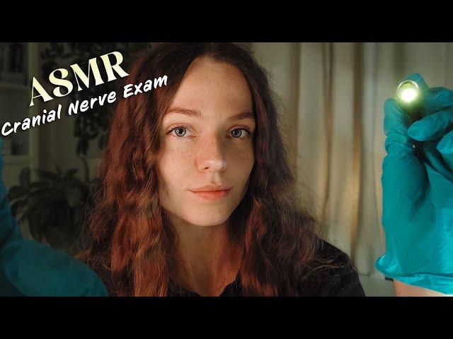 ASMR Cranial Nerve Exam‍️ Du hast eine Gehirnerschütterung🫨 [German/Deutsch]