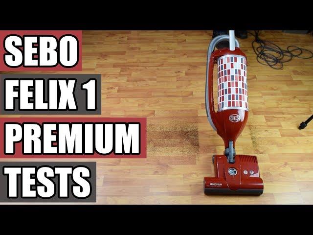 Sebo Felix 1 Upright Vacuum Cleaner REVIEW and TESTS - The Coolest Vacuum Cleaner?