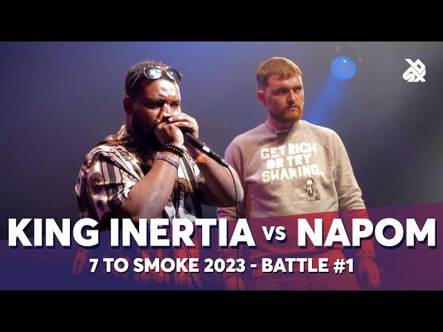 KING INERTIA  vs NaPoM  | GRAND BEATBOX BATTLE 2023: 7 TO SMOKE | Battle 1