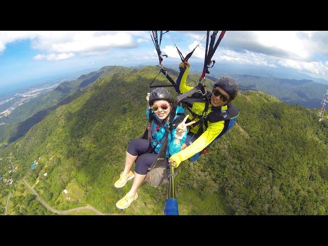 Paragliding on Kokol Hill