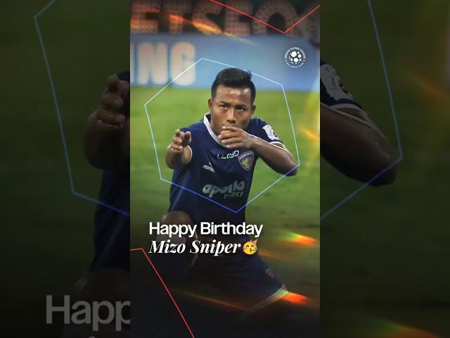 Wishing a very Happy Birthday to the Mizo Sniper, #JejeLalpekhlua!  | #ISL #ChennaiyinFC #shorts