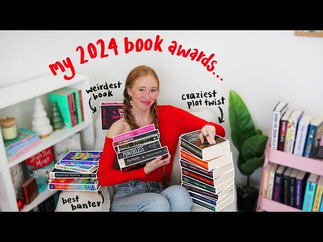 My 2024 Book Awards! (Best Plot Twist, Weirdest Read, & More!)