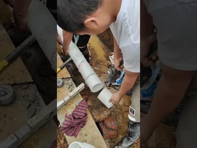 Using water pipe as material, installed near the wall #popular #pipes #concrete