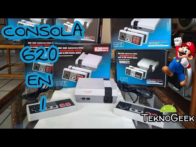  CONSOLA "MINI NES" (china) con 620 juegos