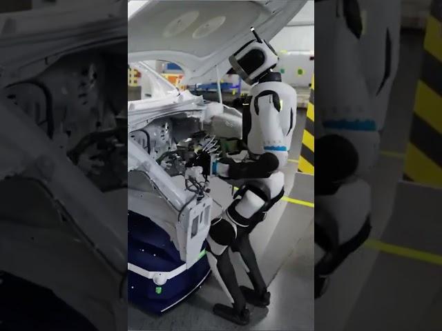 From Lab to Line! See Boston Dynamics Atlas's INCREDIBLE Car Assembly Debut! #RobotSkills #atlas