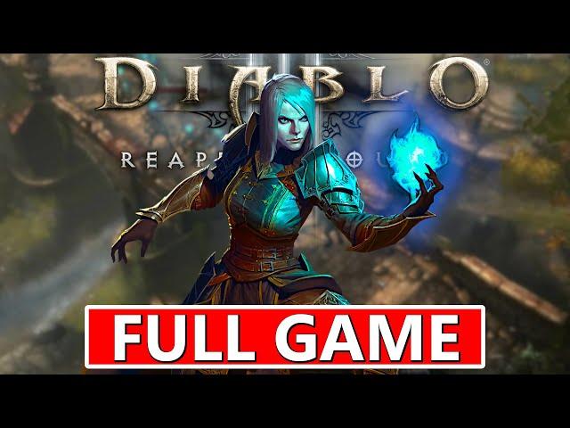 Diablo 3 Reaper of Souls - Necromancer - Full Game Walkthrough (No Commentary, PS4 Pro)